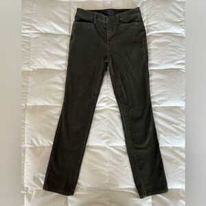 Talbots Olive Corduroy Trousers